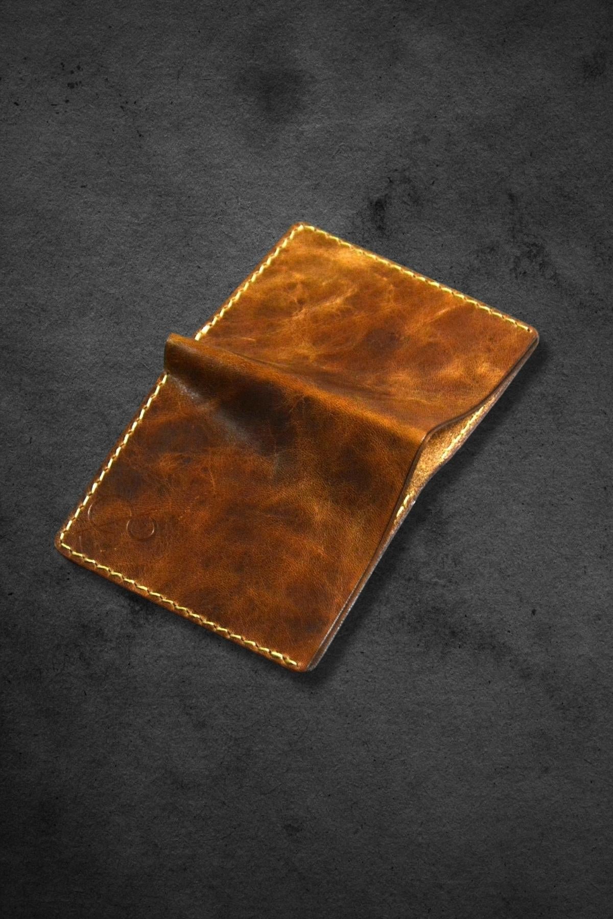 Elit Özel Efekt Minimal Deri Cüzdan