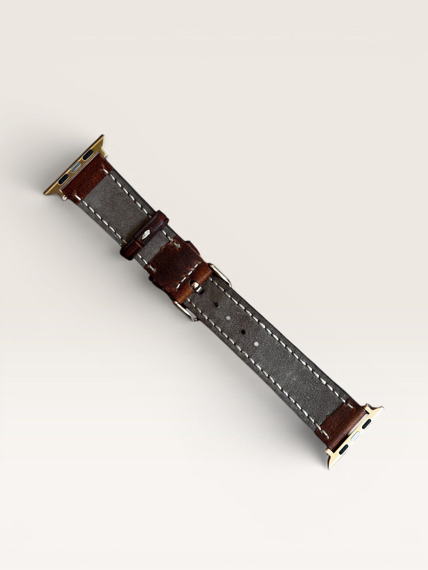 Apple Watch Saat Kayışı Çift Kat Deri