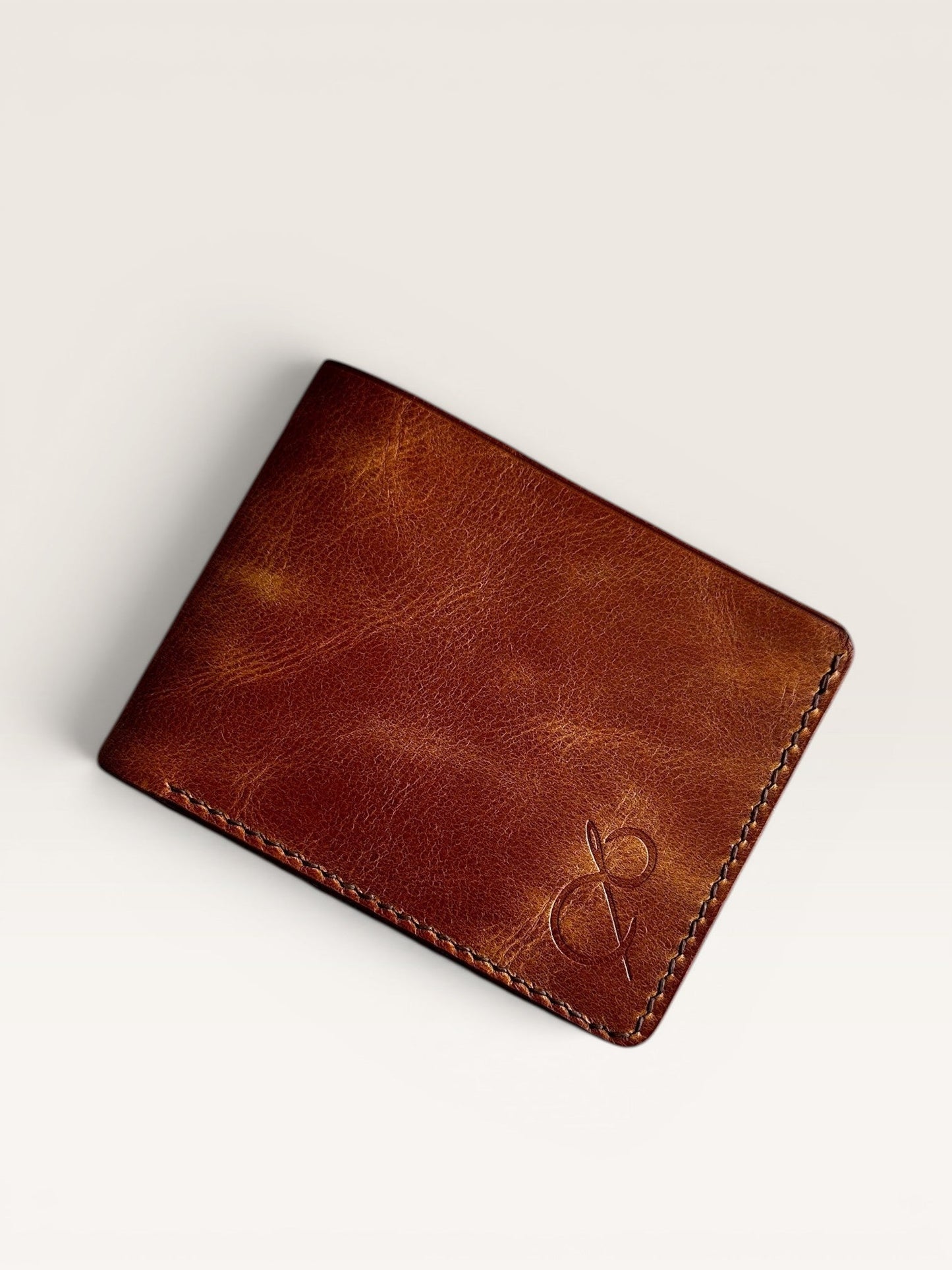 El Yapımı Hakiki Taba Deri Erkek Cüzdan – 8 Kartlık & Nakit Bölmeli | Safir Leather