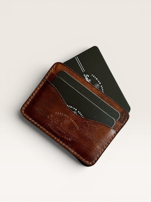 Kızıl Kahve Minimal Kartlık