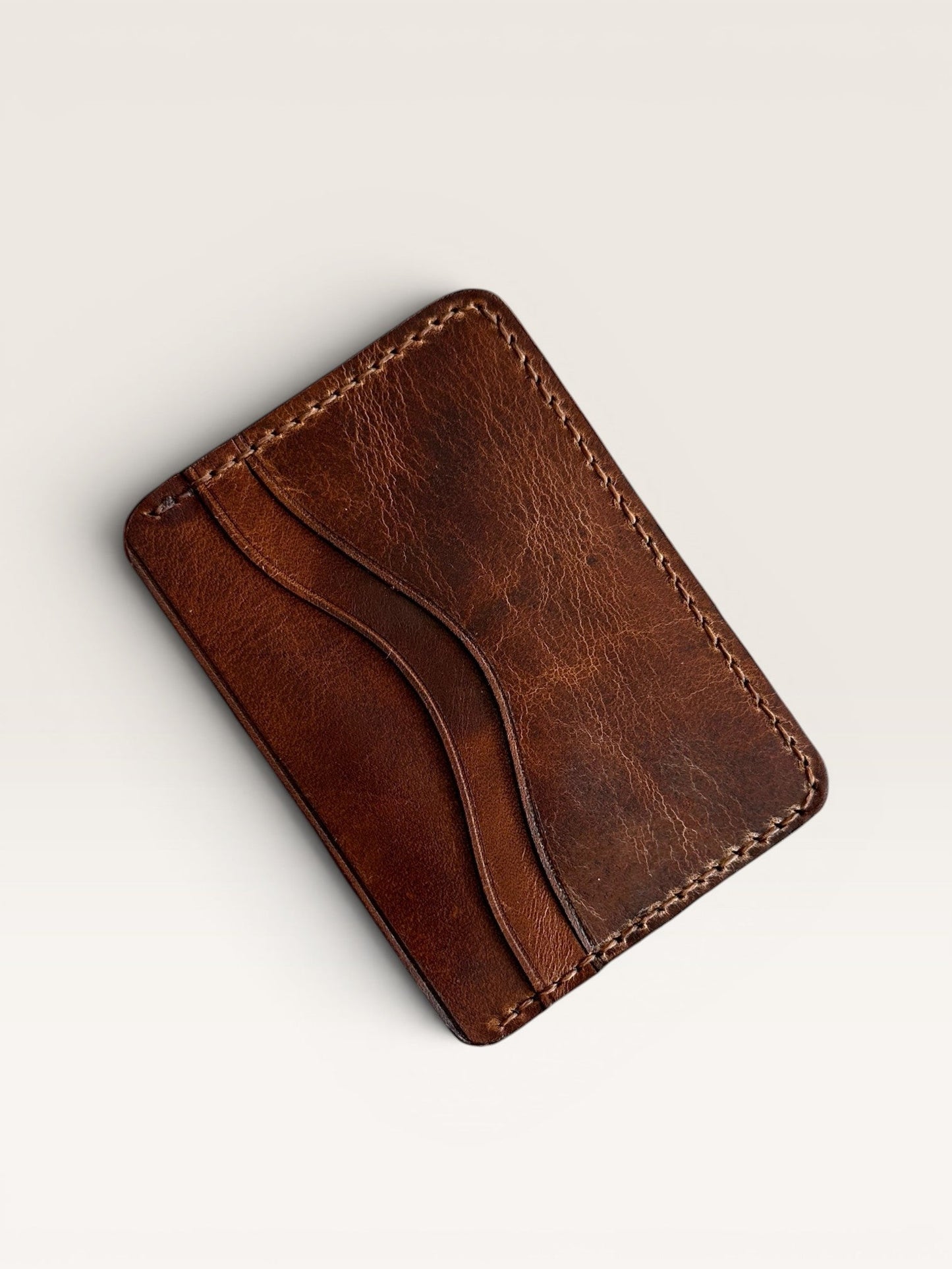 Kızıl Kahve Minimal Kartlık
